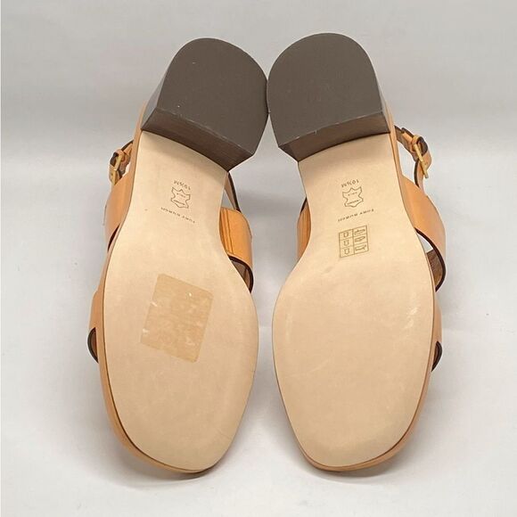 Tory Burch Eleanor Block-Heel Slingback Sandals size 10.5 - Picture 12 of 13